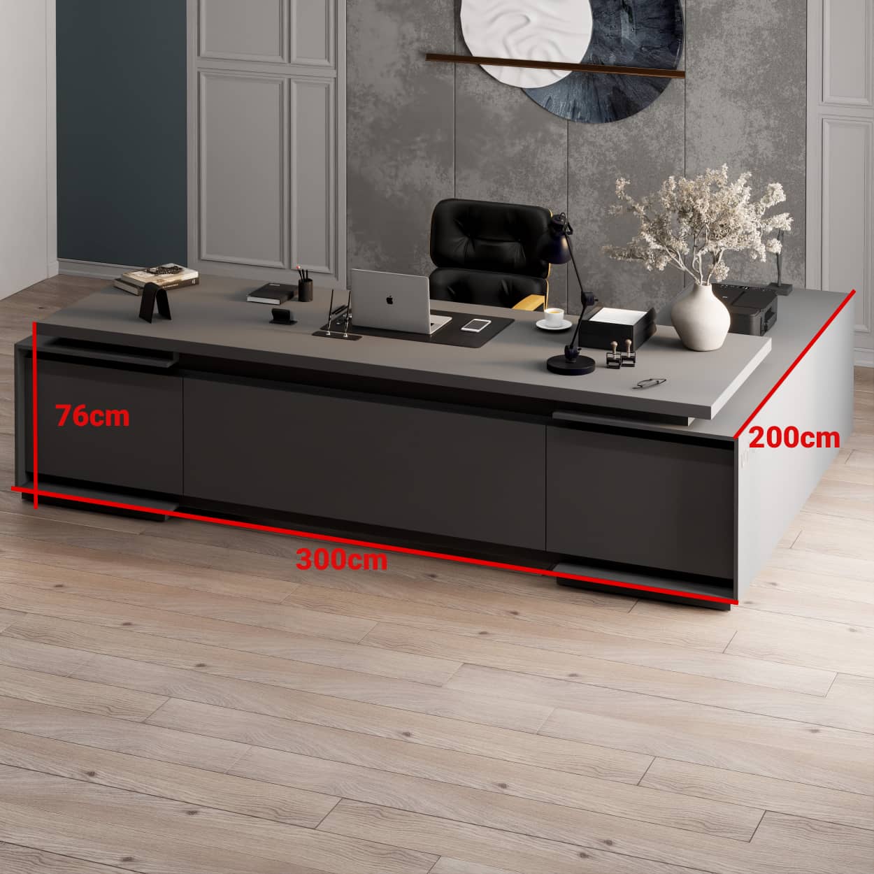 میز مدیریت لوکس یونیترا - مدل President Pro 300