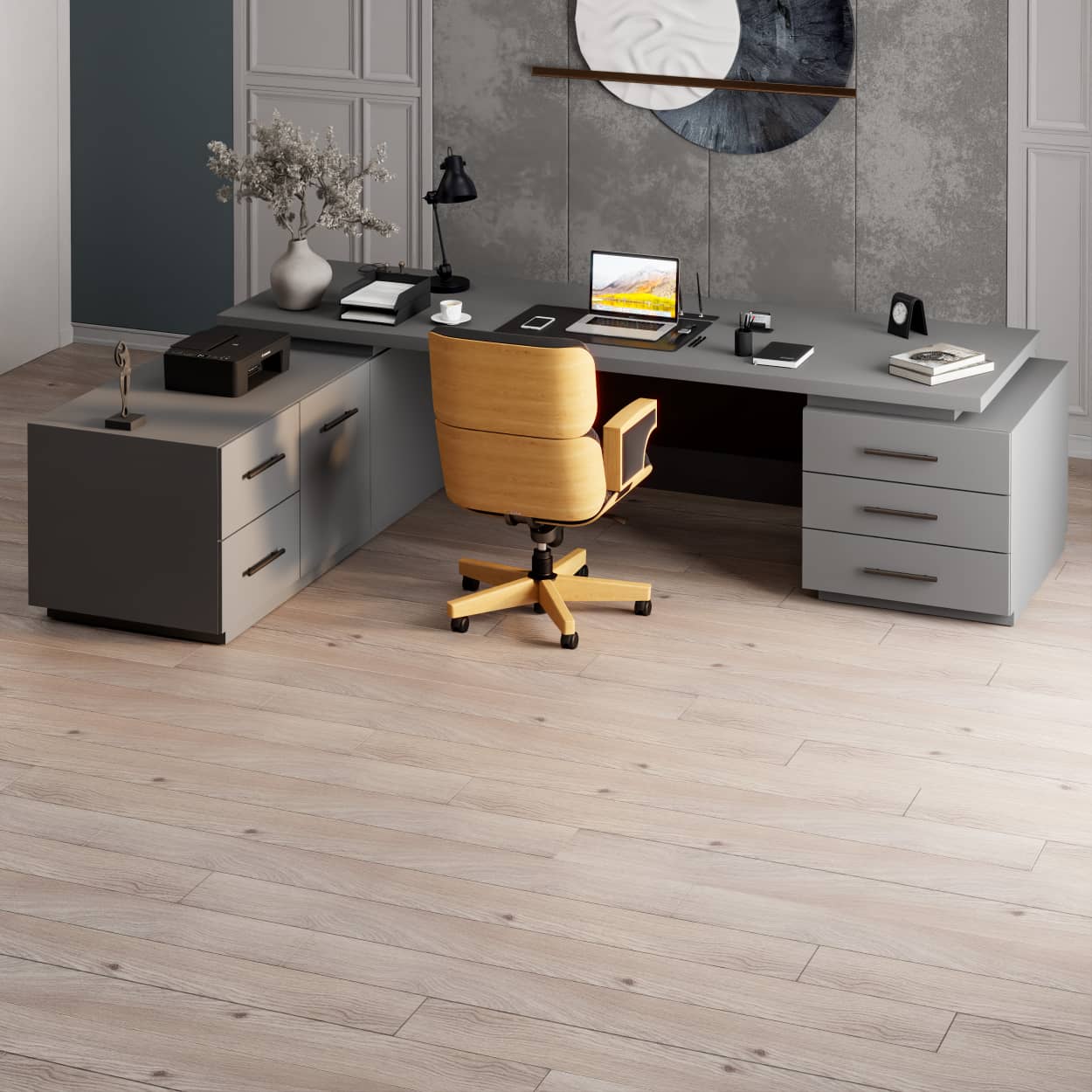 میز مدیریت لوکس یونیترا - مدل President Pro 300